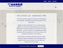 Tablet Screenshot of farrharris.co.uk
